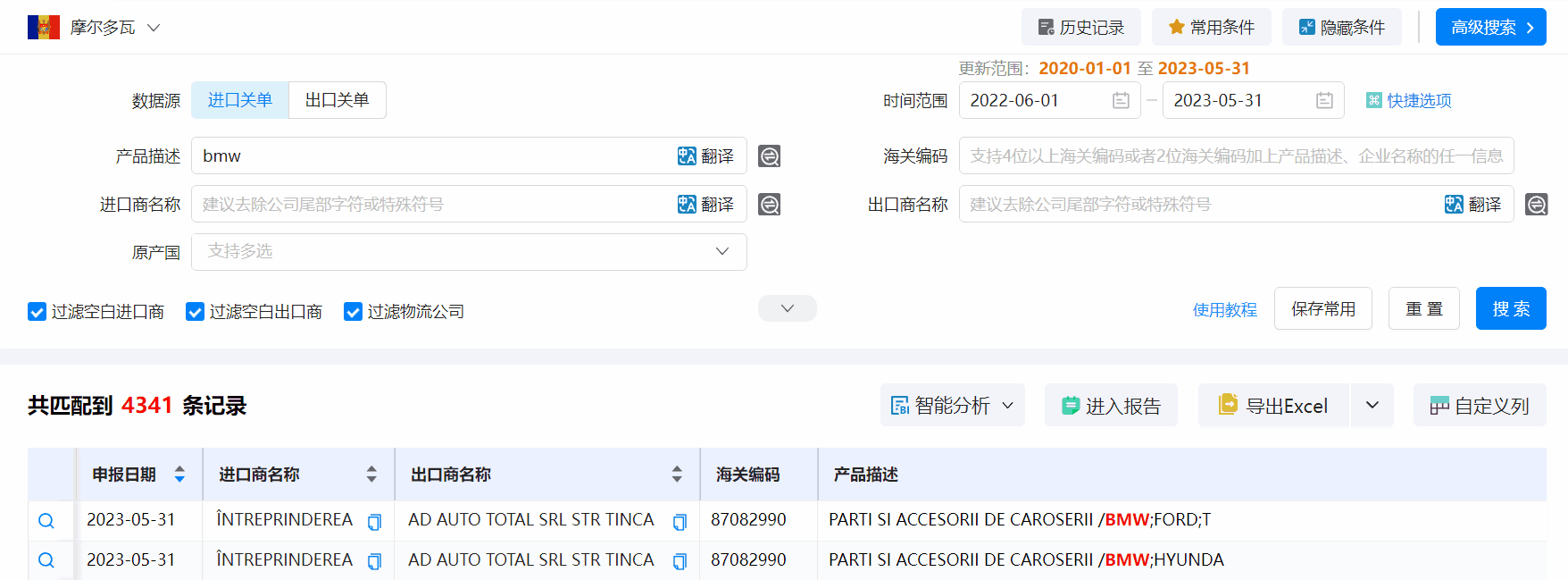 海关数据,摩尔多瓦海关数据,USDT钱包海关数据