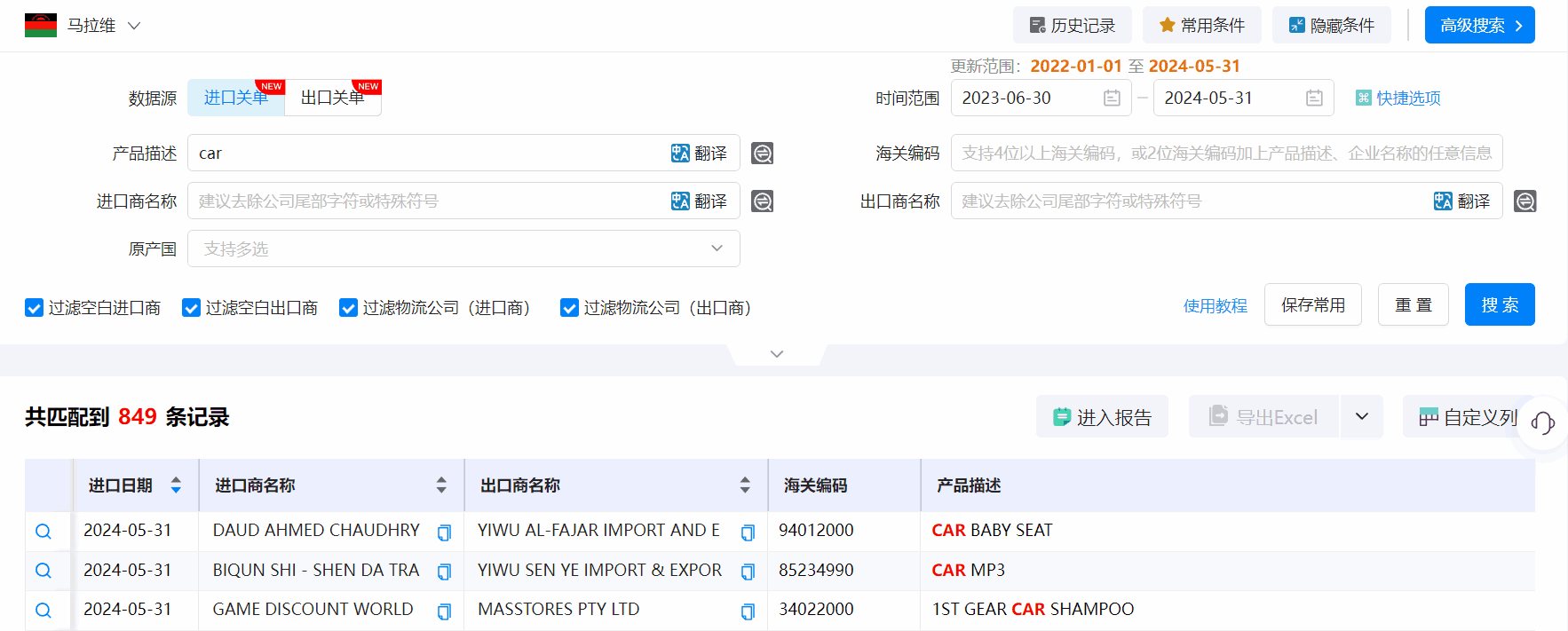 马拉维海关数据,海关数据,USDT钱包海关数据 马拉维海关数据,海关数据,USDT钱包海关数据